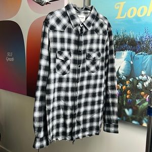 Fitted youngla flannel